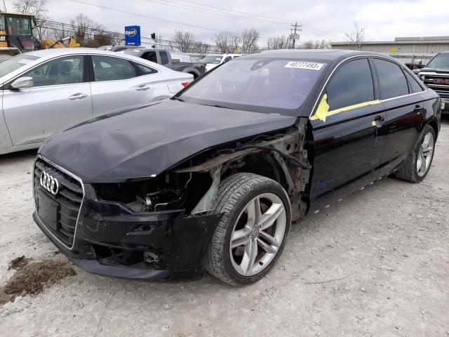 WAUBGAFC7CN029639 - 2012 AUDI A6 BLACK photo 1