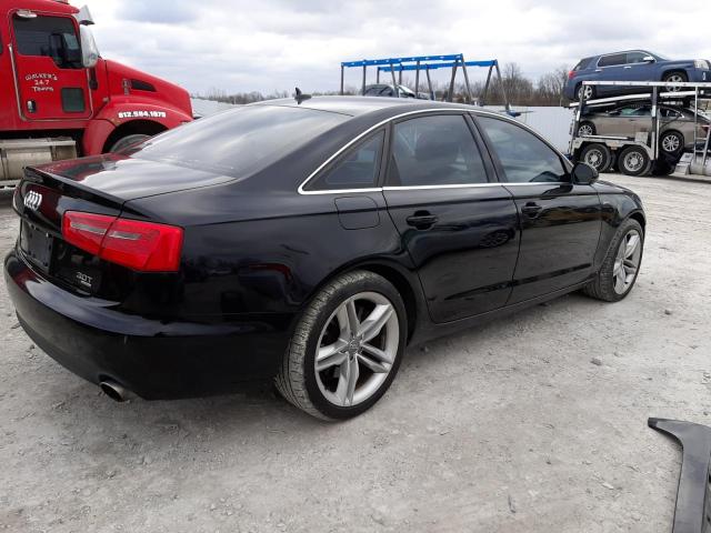 WAUBGAFC7CN029639 - 2012 AUDI A6 BLACK photo 3