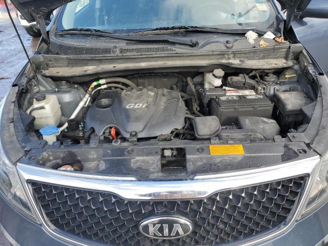 KNDPBCAC7F7776404 - 2015 KIA SPORTAGE L BLUE photo 11