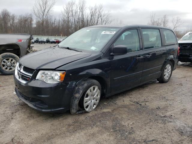 2C4RDGBG7FR670951 - 2015 DODGE GRAND CARA SE BLACK photo 1