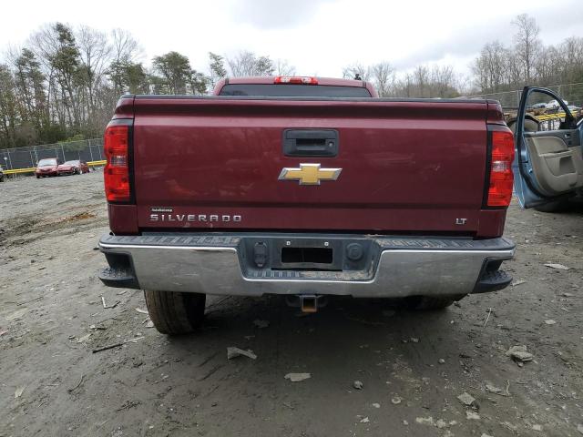 1GCVKREC5FZ227843 - 2015 CHEVROLET SILVERADO K1500 LT BURGUNDY photo 6