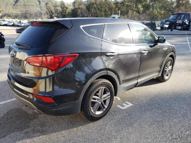 5NMZT3LB5JH067854 - 2018 HYUNDAI SANTA FE BLACK photo 3