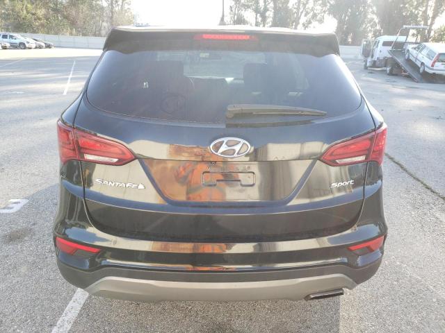 5NMZT3LB5JH067854 - 2018 HYUNDAI SANTA FE BLACK photo 6