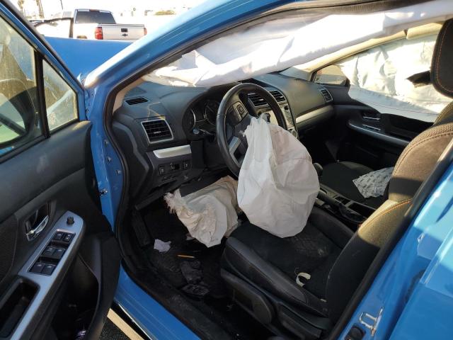 JF2GPADC3H8220834 - 2017 SUBARU CROSSTREK PREMIUM Көк фото 9