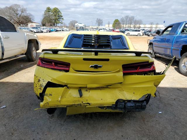 1G1FB1RS9H0118664 - 2017 CHEVROLET CAMARO LT YELLOW photo 6