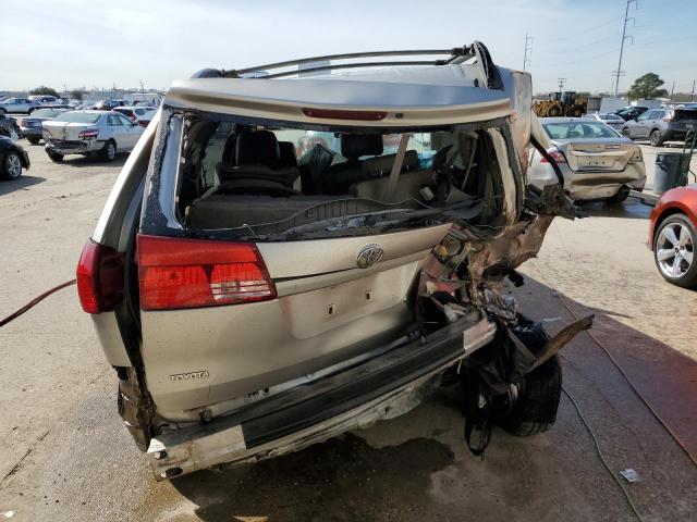 5TDZA22C45S228563 - 2005 TOYOTA SIENNA XLE SILVER photo 6