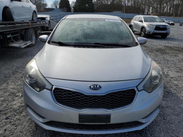 KNAFX4A63F5406508 - 2015 KIA FORTE LX SILVER photo 5