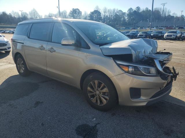 KNDMB5C10G6164787 - 2016 KIA SEDONA LX GOLD photo 4