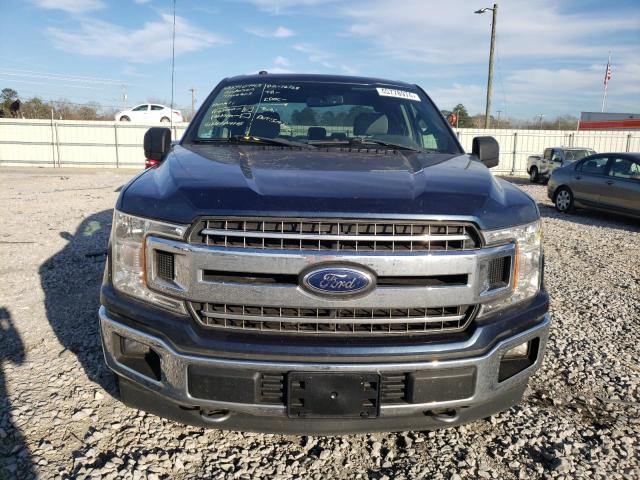 1FTFX1E5XJKG08260 - 2018 FORD F150 SUPER CAB BLUE photo 5