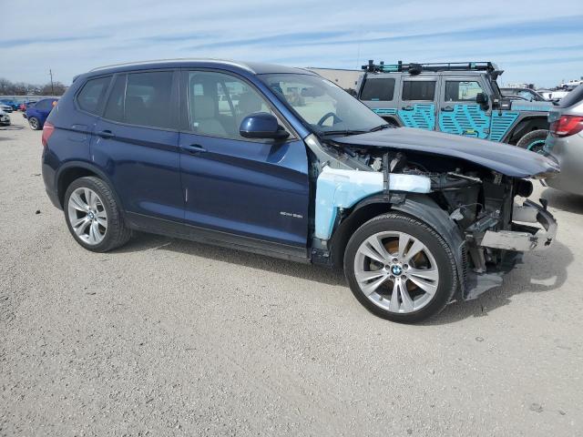 5UXWZ7C54G0R32016 - 2016 BMW X3 SDRIVE28I BLUE photo 4