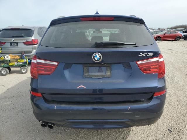 5UXWZ7C54G0R32016 - 2016 BMW X3 SDRIVE28I BLUE photo 6