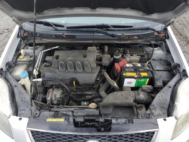 3N1AB6AP2CL776931 - 2012 NISSAN SENTRA 2.0 SILVER photo 11