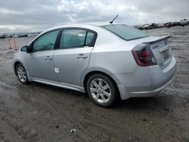 3N1AB6AP2CL776931 - 2012 NISSAN SENTRA 2.0 SILVER photo 2