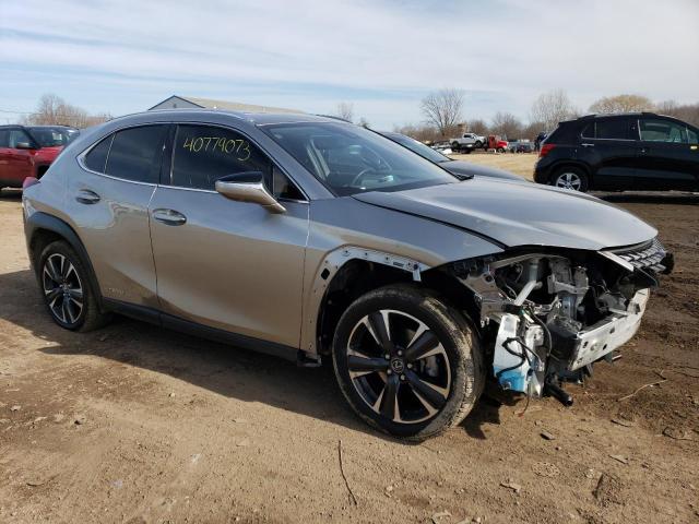 JTHP9JBH5L2032737 - 2020 LEXUS UX 250H SILVER photo 4