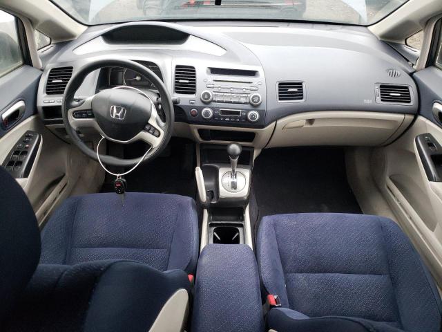 JHMFA36256S016403 - 2006 HONDA CIVIC HYBRID BLUE photo 8