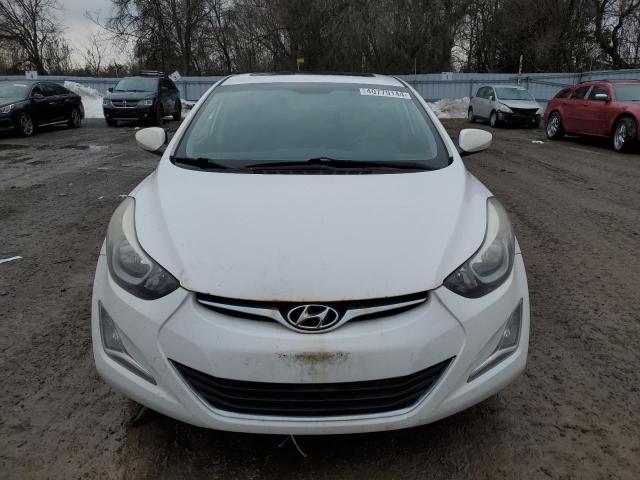 KMHDH4AH3FU286462 - 2015 HYUNDAI ELANTRA SE WHITE photo 5