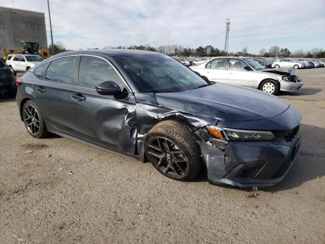 19XFL1H80PE000986 - 2023 HONDA CIVIC SPORT TOURING GRAY photo 4