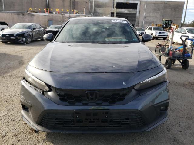 19XFL1H80PE000986 - 2023 HONDA CIVIC SPORT TOURING GRAY photo 5