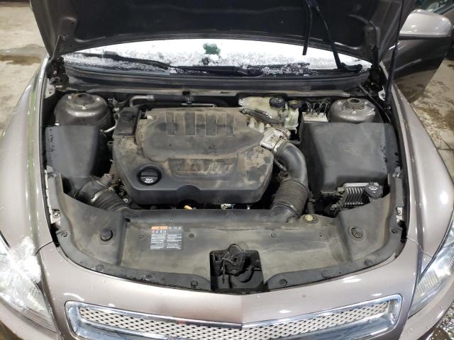 1G1ZG5E73CF153097 - 2012 CHEVROLET MALIBU LTZ ნაცრისფერი ფოტო 11