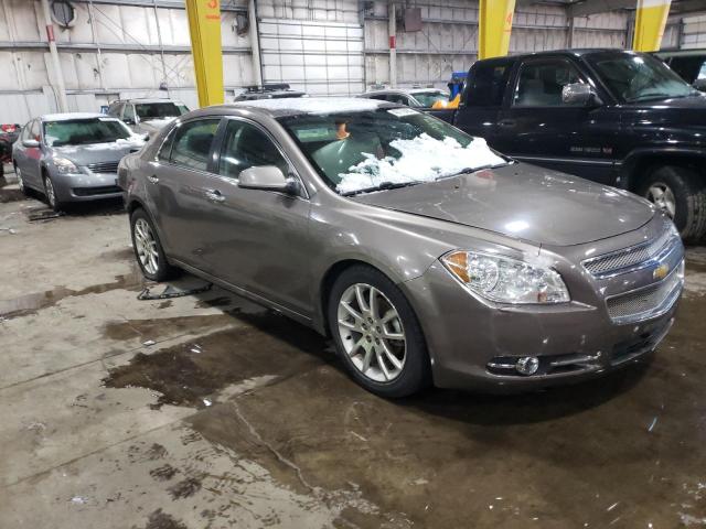 1G1ZG5E73CF153097 - 2012 CHEVROLET MALIBU LTZ ნაცრისფერი ფოტო 4