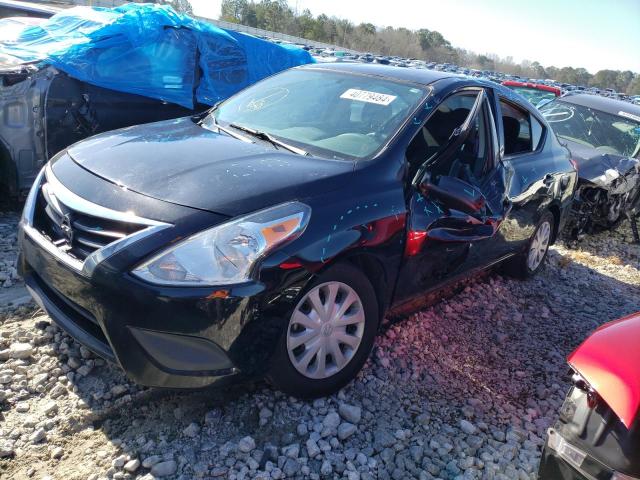 3N1CN7APXJL806664 - 2018 NISSAN VERSA S BLACK photo 1