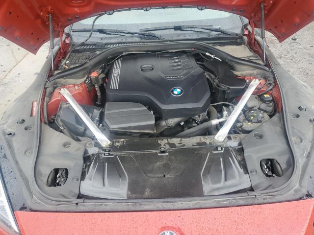 WBAHF3C00NWX48523 - 2022 BMW Z4 SDRIVE30I RED photo 11