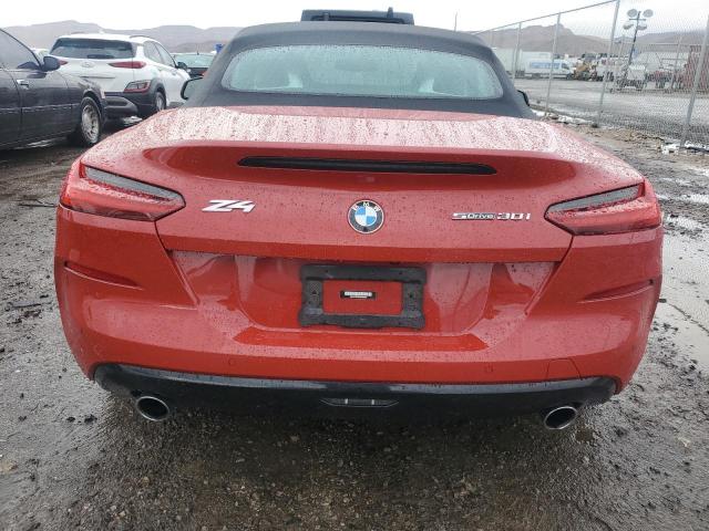 WBAHF3C00NWX48523 - 2022 BMW Z4 SDRIVE30I RED photo 6
