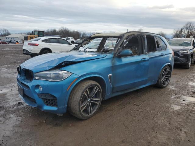 5YMKT6C54J0X21036 - 2018 BMW X5 M BLUE photo 1