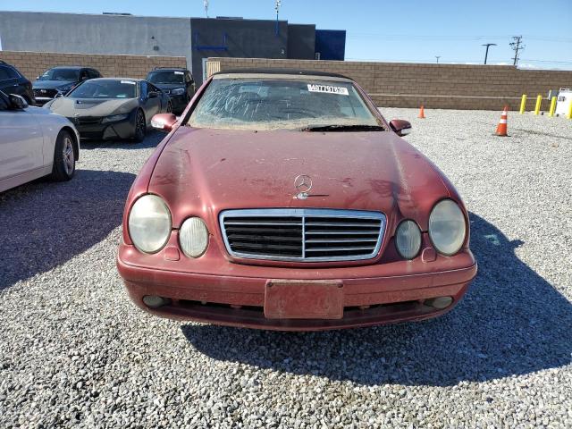 WDBLK70G6YT051167 - 2000 MERCEDES-BENZ CLK 430 MAROON photo 5