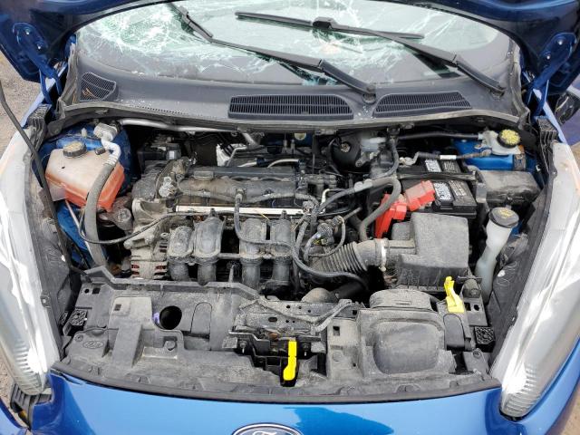 3FADP4BJ8KM162099 - 2019 FORD FIESTA SE BLUE photo 11