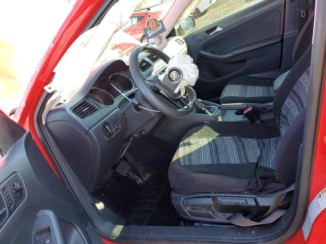 3VW2K7AJ1FM290769 - 2015 VOLKSWAGEN JETTA BASE RED photo 7