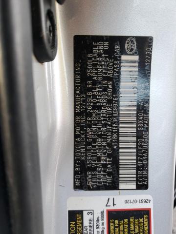 4T1BK1EB3EU090761 - 2014 TOYOTA AVALON BASE Gümüş foto 12