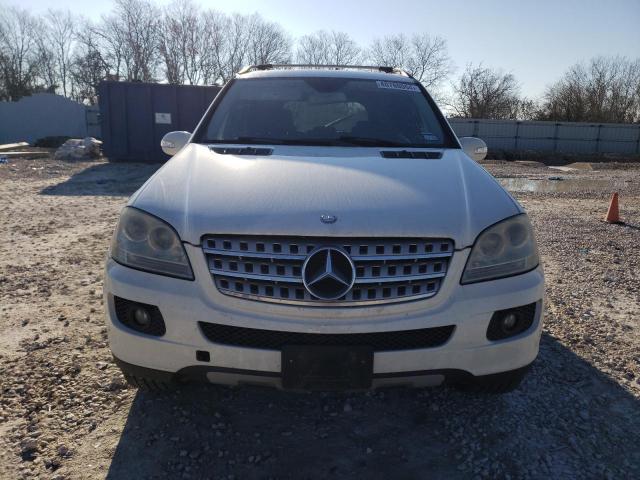4JGBB22E48A367072 - 2008 MERCEDES-BENZ ML 320 CDI WHITE photo 5