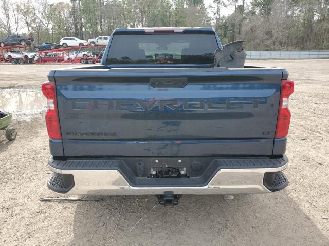 3GCPACET5NG532119 - 2022 CHEVROLET SILVERADO C1500 LT BLUE photo 6