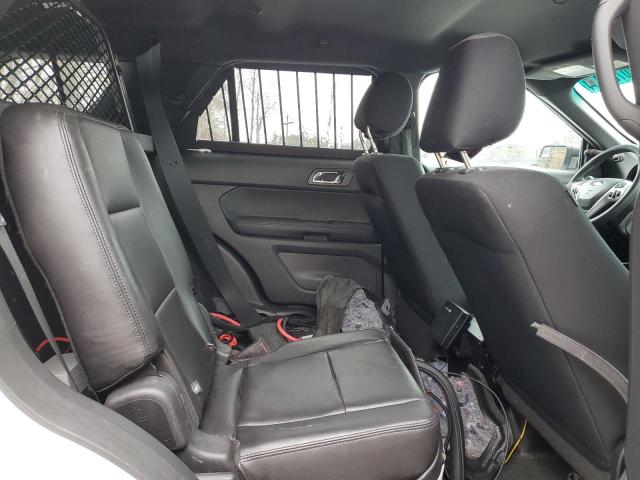 1FM5K8ARXEGC26729 - 2014 FORD EXPLORER POLICE INTERCEPTOR Սպիտակ լուսանկար 10