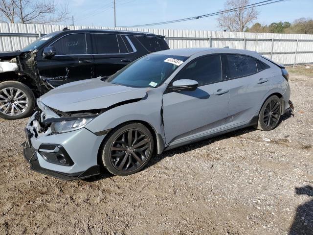 SHHFK7H40MU201956 - 2021 HONDA CIVIC SPORT GRAY photo 1