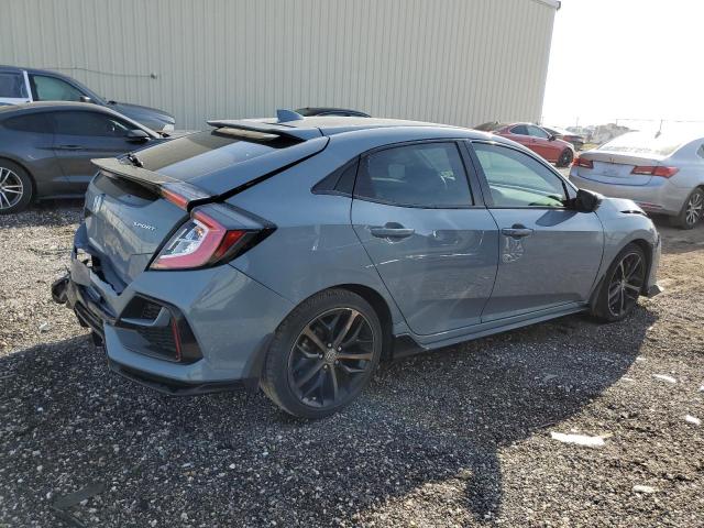 SHHFK7H40MU201956 - 2021 HONDA CIVIC SPORT GRAY photo 3