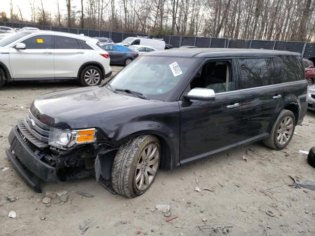 2FMGK5DC8ABA66592 - 2010 FORD FLEX LIMITED BLACK photo 1