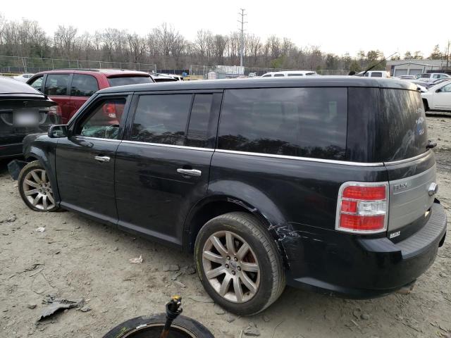 2FMGK5DC8ABA66592 - 2010 FORD FLEX LIMITED BLACK photo 2