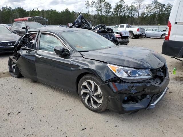 1HGCR2F84HA261635 - 2017 HONDA ACCORD EXL BLACK photo 4