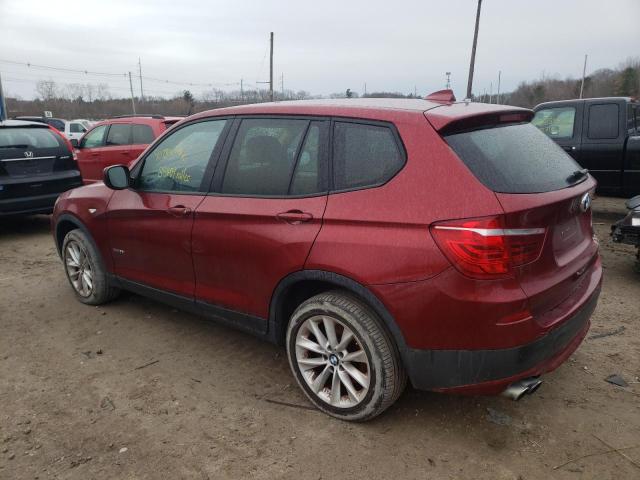 5UXWX9C50D0D05118 - 2013 BMW X3 XDRIVE28I RED photo 2