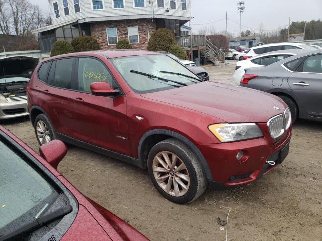 5UXWX9C50D0D05118 - 2013 BMW X3 XDRIVE28I RED photo 4