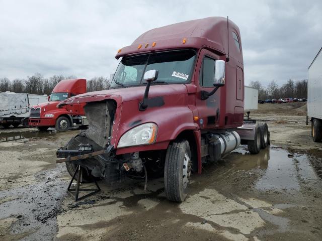 1FUJGLDR4BSBC6192 - 2011 FREIGHTLINER CASCADIA 1 MAROON photo 2