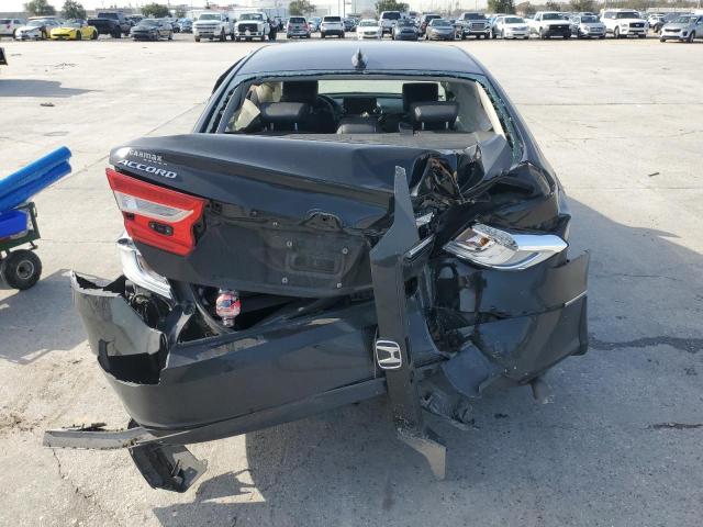 1HGCV1F50JA220565 - 2018 HONDA ACCORD EXL BLACK photo 6