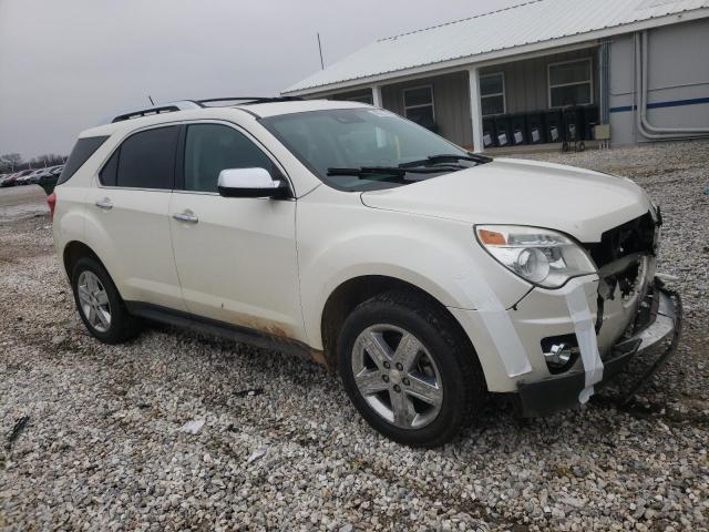 1GNALDEK1EZ107789 - 2014 CHEVROLET EQUINOX LTZ WHITE photo 4