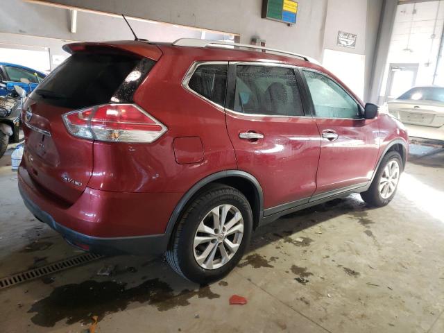 KNMAT2MV3FP518195 - 2015 NISSAN ROGUE S RED photo 3