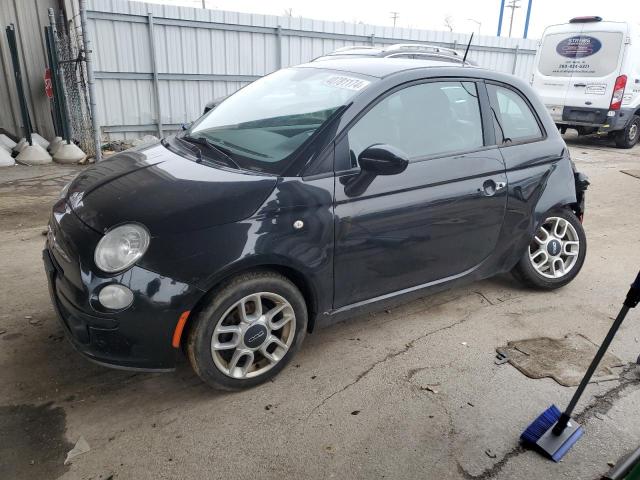 3C3CFFARXDT526466 - 2013 FIAT 500 POP BLACK photo 1