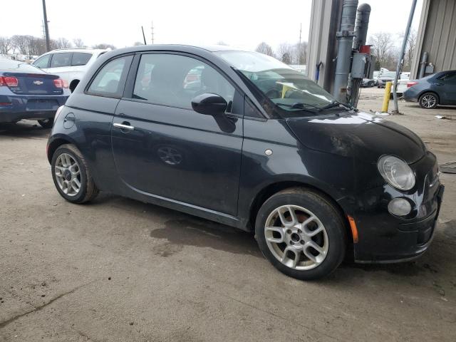 3C3CFFARXDT526466 - 2013 FIAT 500 POP BLACK photo 4