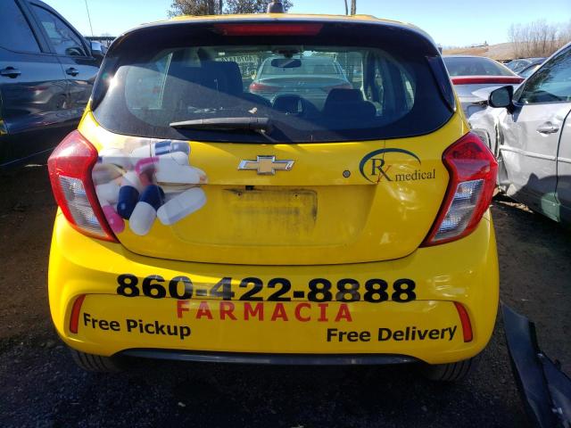 KL8CB6SA8KC712427 - 2019 CHEVROLET SPARK LS YELLOW photo 6