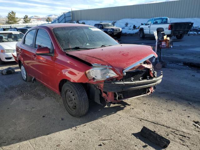 KL1TD5DEXBB127406 - 2011 CHEVROLET AVEO LS წითელი ფოტო 4